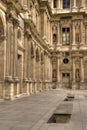 Architectural details of the Louvre