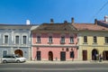 Architectural details of old houses in Serbian city of Petrovaradin.