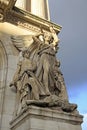 Architectural details of Opera National de Paris - Grand Opera, Paris, France Royalty Free Stock Photo