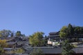 Architectural details of roofs and windows in the Old Town of Lijiang Royalty Free Stock Photo