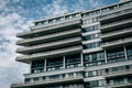 Architectural details of the Watergate Hotel in Washington, DC Royalty Free Stock Photo