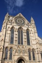 Architectural details York Minster, York, England Royalty Free Stock Photo