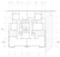 Architectural Drawing Royalty Free Stock Photo
