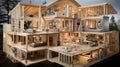Architectural Elegance: Timber Construction Blueprint