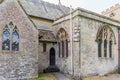 Architectural elements at old english church