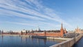 The architectural ensemble of the Kremlin, Moscow Royalty Free Stock Photo