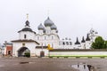 Architectural ensemble of the Rostov Kremlin,Rostov, Russia Royalty Free Stock Photo