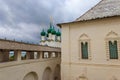 Architectural ensemble of Rostov Kremlin in Rostov Veliky, Russia. Golden ring of Russia