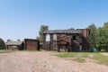 Architectural and Ethnographic Museum. House of Mogilevskaya built in 1886 and other exhibits in the temporary storage of the