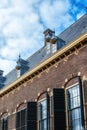 Architectural exterior details of the Binnenhof parliament building, The Hague (Den Haag), Netherlands Royalty Free Stock Photo