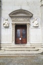 Architectural fragment of the Cathedral of St. Lawrence, Lugano