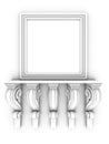 Architectural frame Royalty Free Stock Photo
