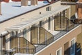 Architectural geometry of balconies in the Bulgarian Pomorie