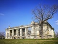 Cantacuzino Palace in Floresti , Romania , architectural image Royalty Free Stock Photo