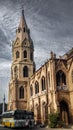 160 years old architectural masterpiece - Main tower & x28;Gothic Lady& x29;, GCU Lahore Royalty Free Stock Photo