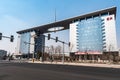 Architectural landscape of the headquarters office building of the First Automobile Manufacturing Plant in Changchun