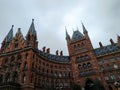 Architectural Marvel at Kings Cross London United Kingdom. This is the location where Harry Potter film was shot.