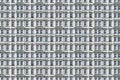 Architectural pattern, old white berlin house Royalty Free Stock Photo