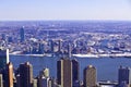 Architectural skyscrapers in New York City