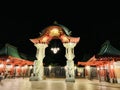 Architectural structure in front of Zoo Berlin entrance gate