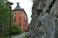 Architectural views of buildings of Stockholm