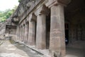 Architecture of Ajanta caves in Aurangabad, India