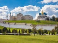 Architecture of the ancient Kazan Kremlin. Kazan.