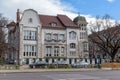 Architecture of Andrassy Avenue, Budapest Royalty Free Stock Photo