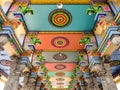 Architecture of Annamalaiyar Temple in Tiruvannamalai, India.