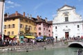 Architecture of Annecy, France Royalty Free Stock Photo