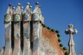 Architecture of Antonio Gaudi in Barcelona