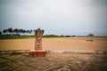 Architecture arch Door of No Return, Ouidah, Benin Royalty Free Stock Photo