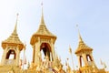 Architecture around the Royal Crematorium in thailand at November 04, 2017