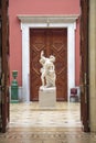 Saint -Petersburg Russia august 21 2020 doors in the Small Italian skylight room in the new Hermitage