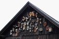 Architecture in the Austrian Alps at Hallstatt