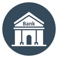 Architecture, bank Isolated Vector Icon which can be easily modified or edit