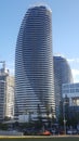 Architecture - Beautiful modern sky scraper in Broadbeach Qld Australia