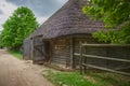 The architecture of the Belarusian village of the 19th century.