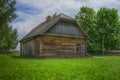 The architecture of the Belarusian village of the 19th century.