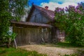 The architecture of the Belarusian village of the 19th century.