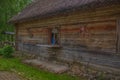 The architecture of the Belarusian village of the 19th century.