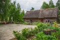 The architecture of the Belarusian village of the 19th century.