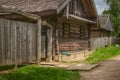 The architecture of the Belarusian village of the 19th century.