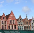 The houses of Bruges Brugge Belgium