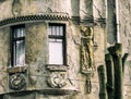 Architecture in Budapest, Europe. Photography in vintage style