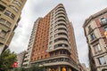 Architecture,building,Edificio Fabregas by Luis Gutierrez Soto,Urquinaona square,Barcelona.