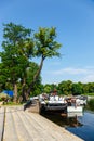 Architecture of Bydgoszcz city at Brda river in Poland, Poland Royalty Free Stock Photo