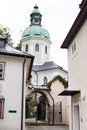 Architecture in center of Salzburg, Austria. Royalty Free Stock Photo