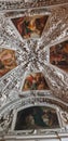 Architecture of a Chapel ceiling in Salzburg