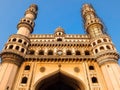 Architecture of Charminar in Hyderabad, Telangana, Indi Royalty Free Stock Photo